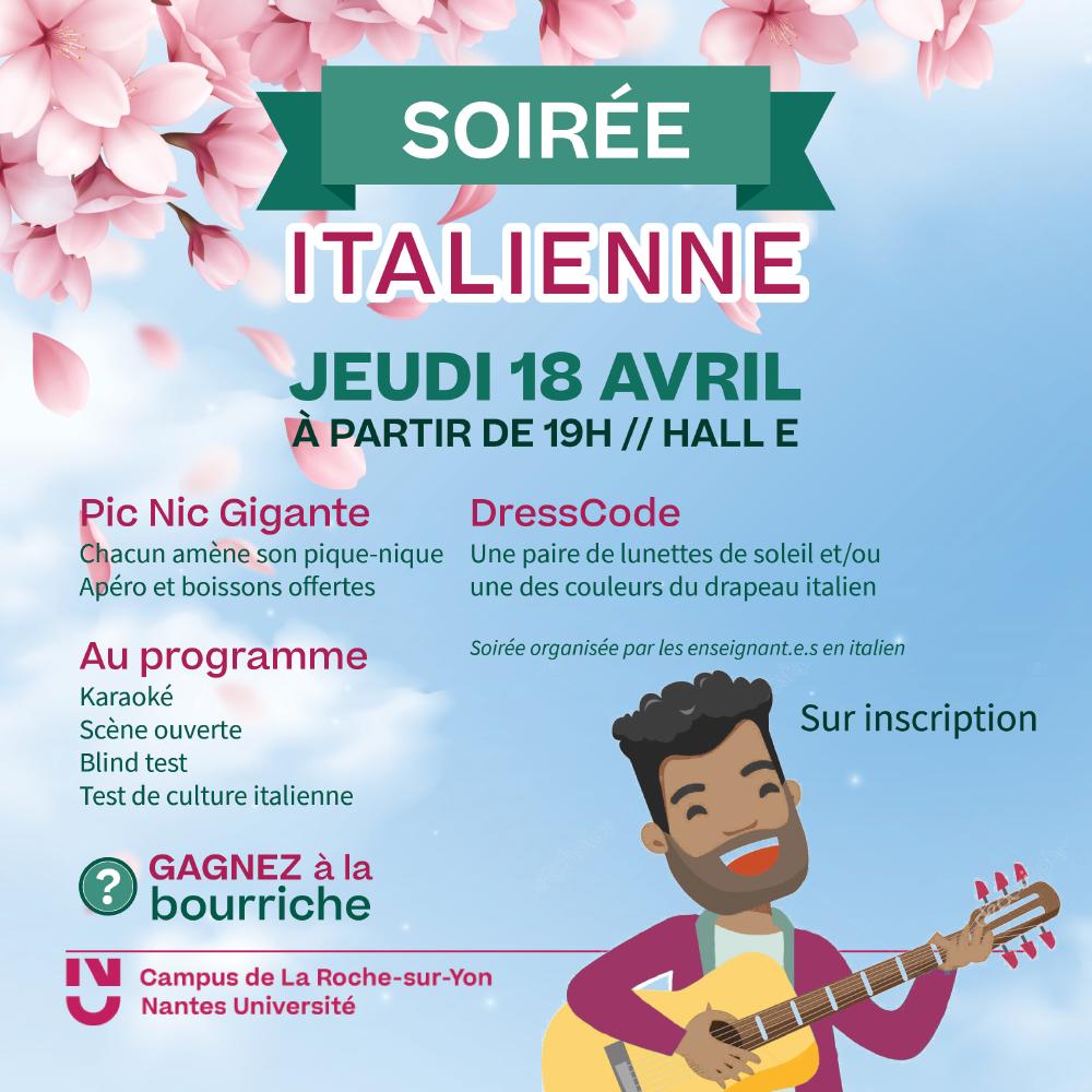 Soirée italienne 2024